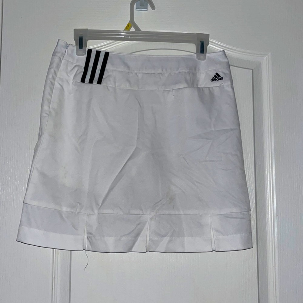 Adidas White tennis skirt